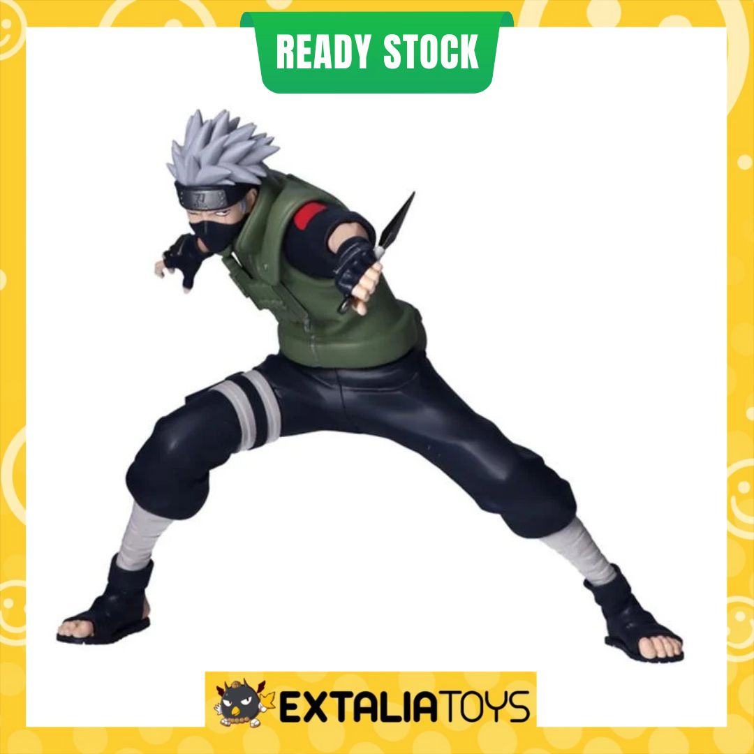 BANPRESTO VIBRATION STARS FIGURE HATAKE KAKASHI - NARUTO BANPRESTO VIBRATION STARS FIGURE HATAKE KAKASHI - NARUTO